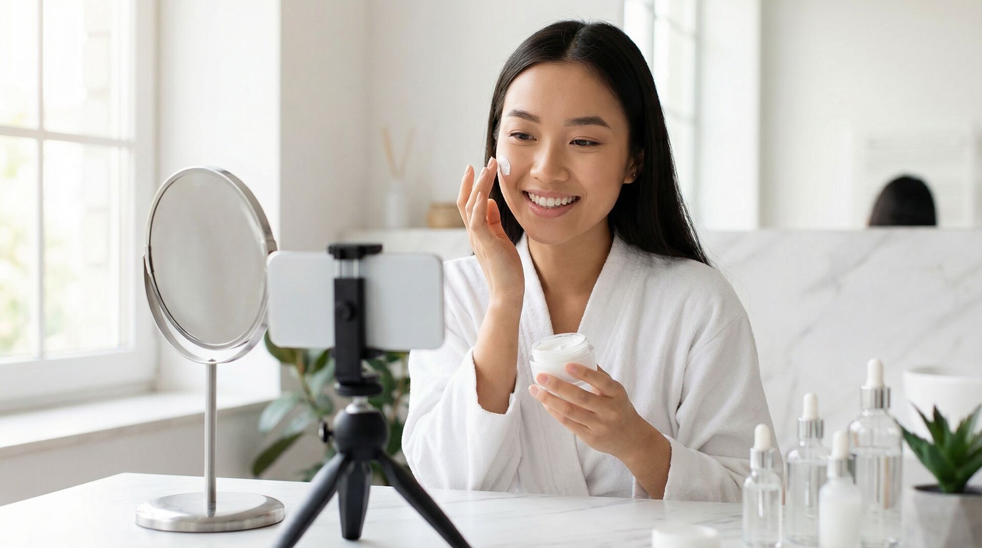 探花护肤视频教程